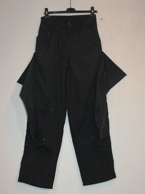 Archival. 100% nylon  black pants size Small